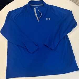 Under Armour Royal Blue 1/4 Zip Pullover